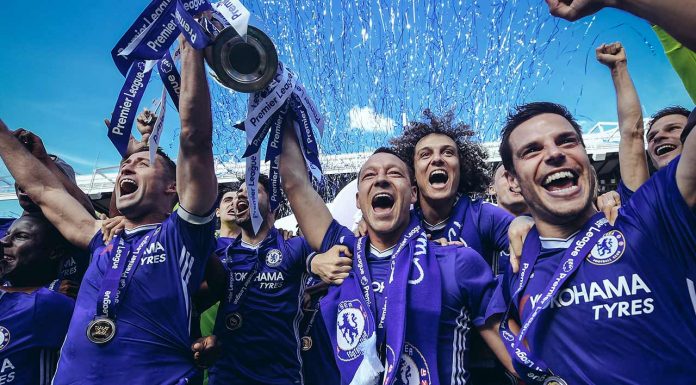 chelsea premier league 16/17 champions
