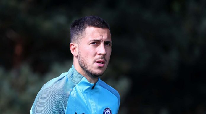Eden Hazard training