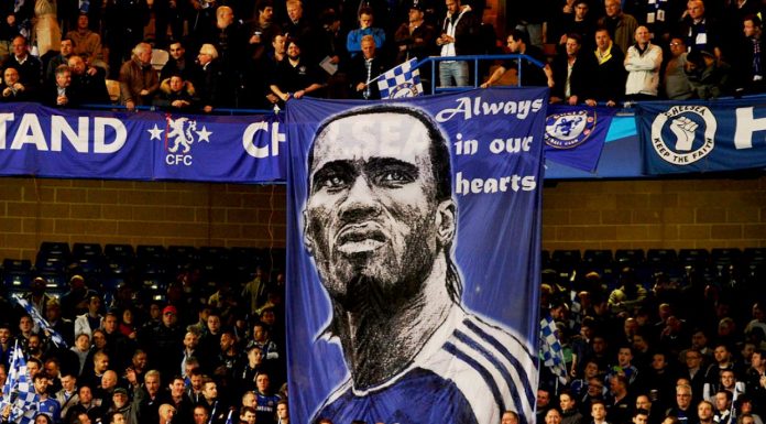 Drogba Banner Stamford Bridge