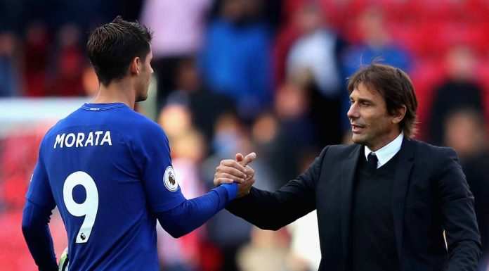 Alvaro Morata Antonio Conte