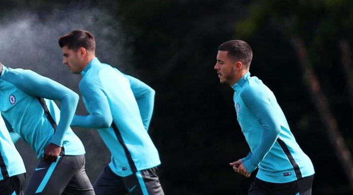 Alvaro Morata Eden Hazard