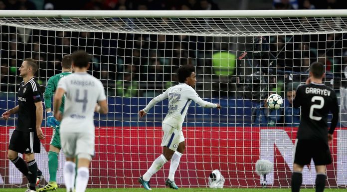 Willian Qarabag Chelsea
