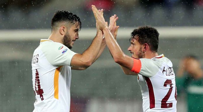 Kostas Manolas Alessandro Florenzi