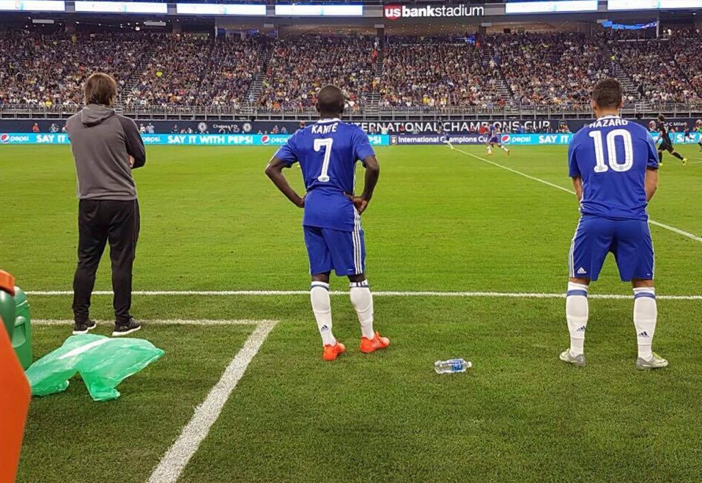 Kante and Hazard