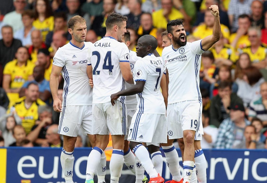 chelsea team vs watford