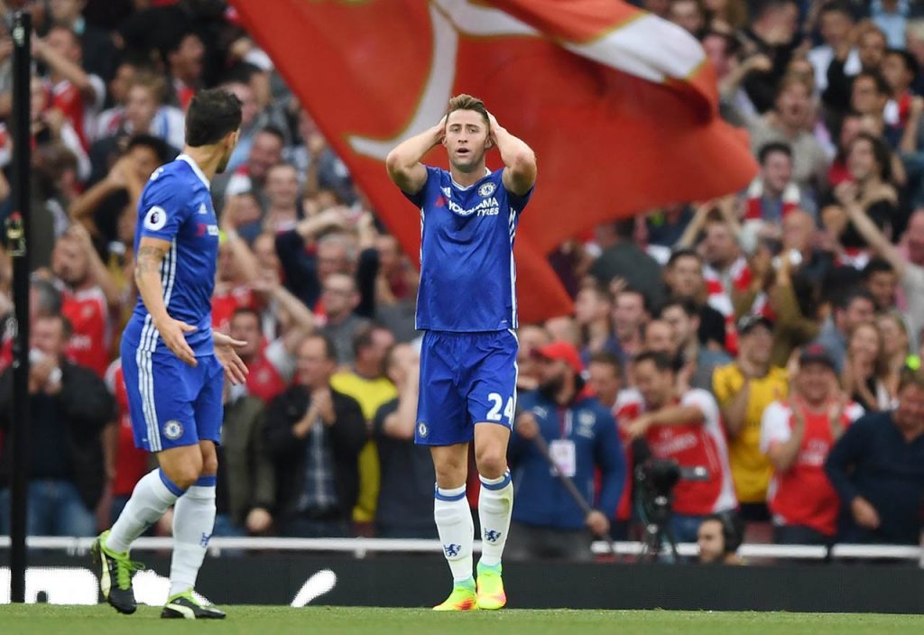 cahill vs arsenal