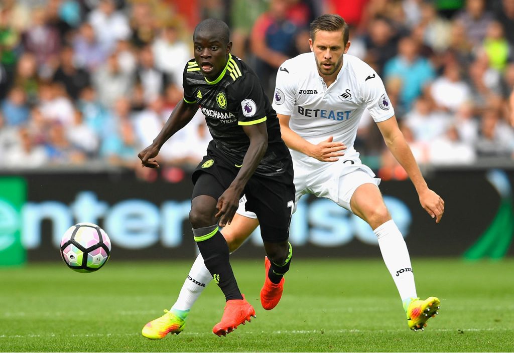 kante against swansea