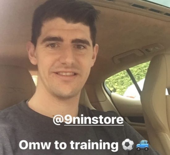 courtois on instagram