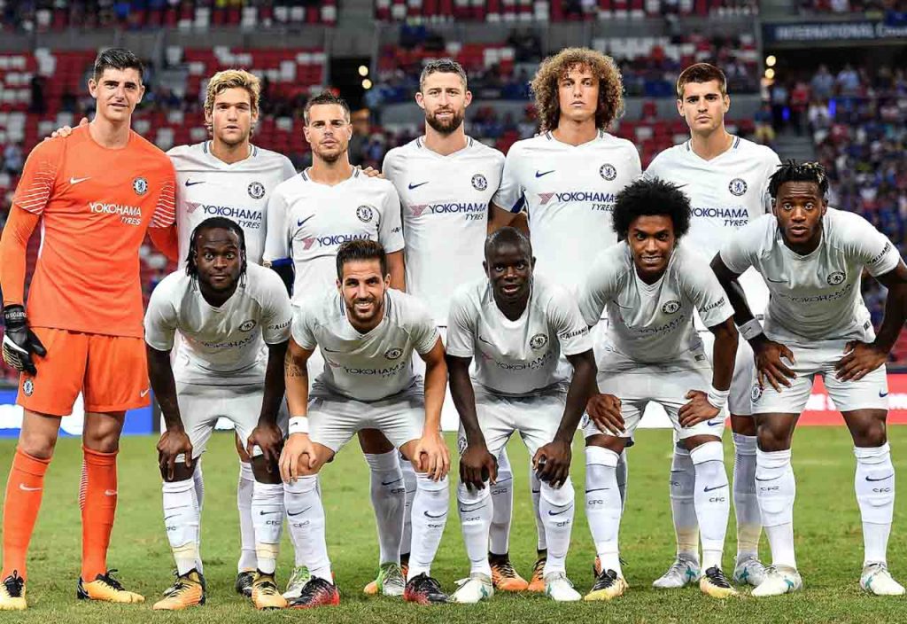 Chelsea line up