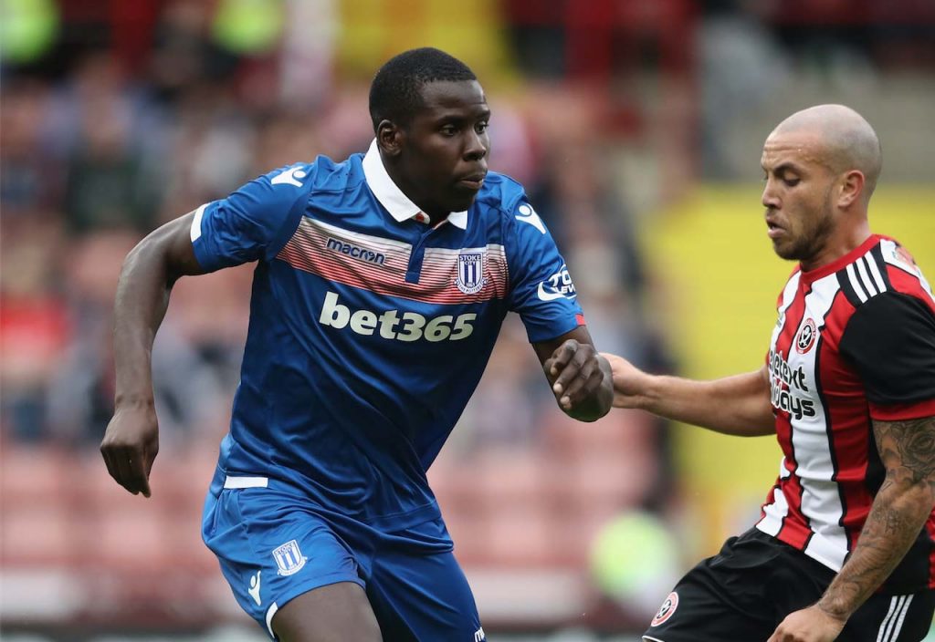 Kurt Zouma at Stoke City