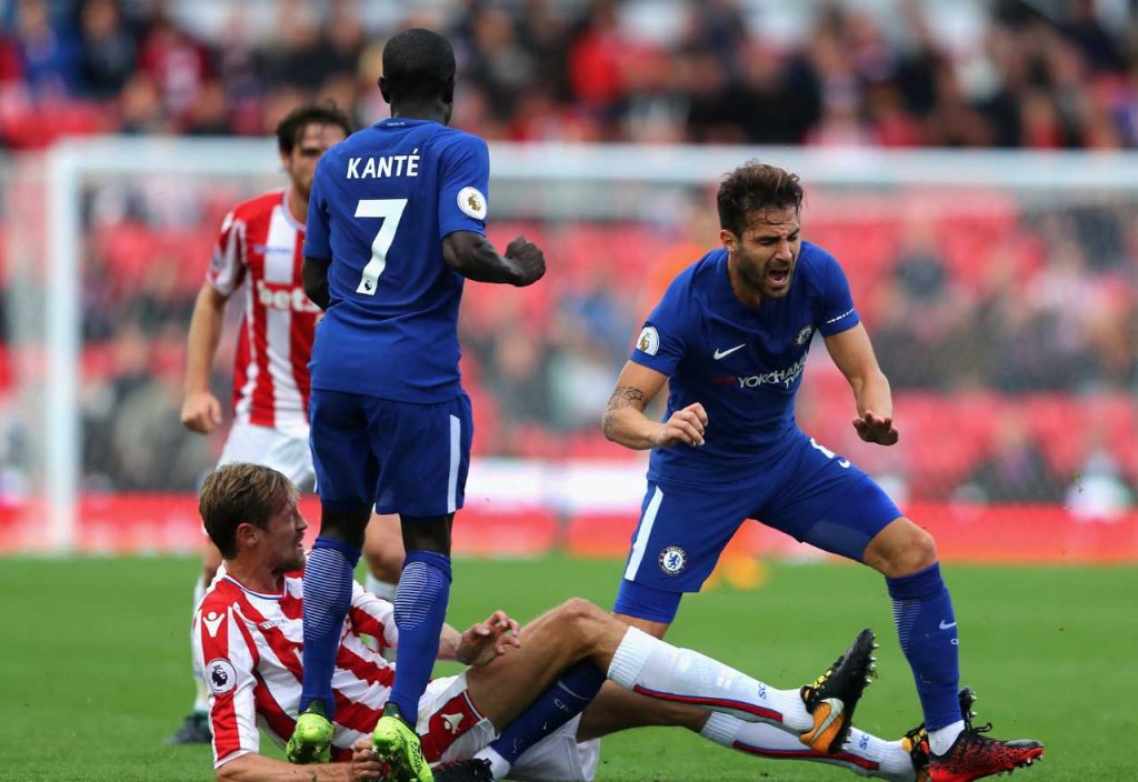 Cesc Fabregas Peter Crouch