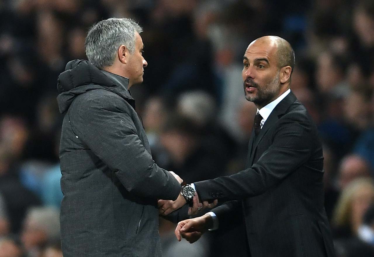 Jose Mourinho Pep Guardiola