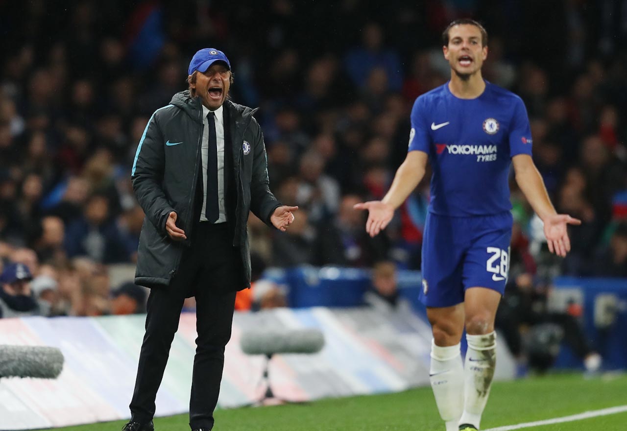 Antonio Conte Cesar Azpilicueta