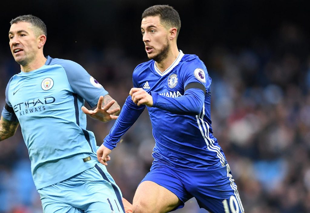 Hazard Vs Man City