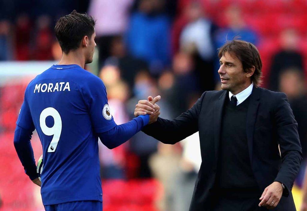 Alvaro Morata Antonio Conte