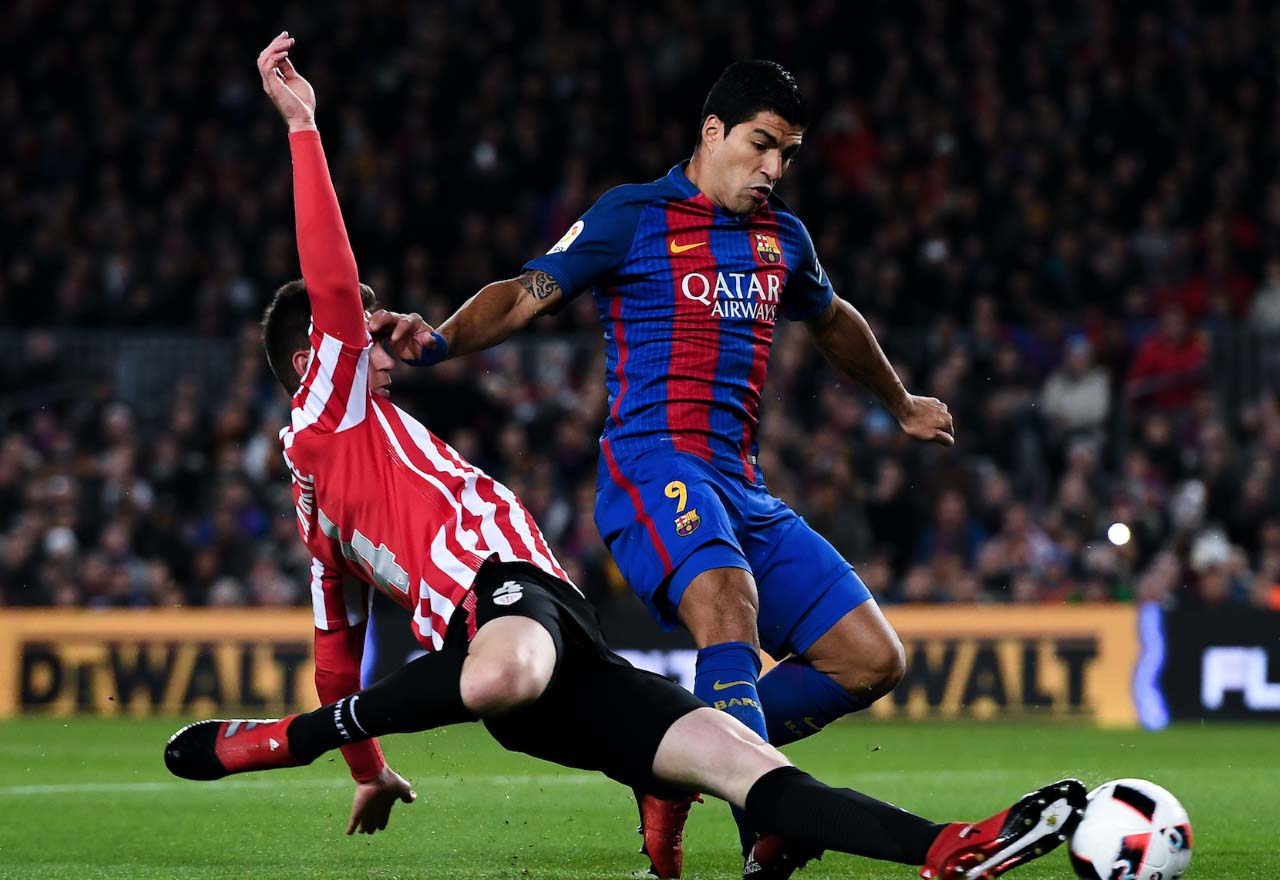 Aymeric Laporte Luis Suarez