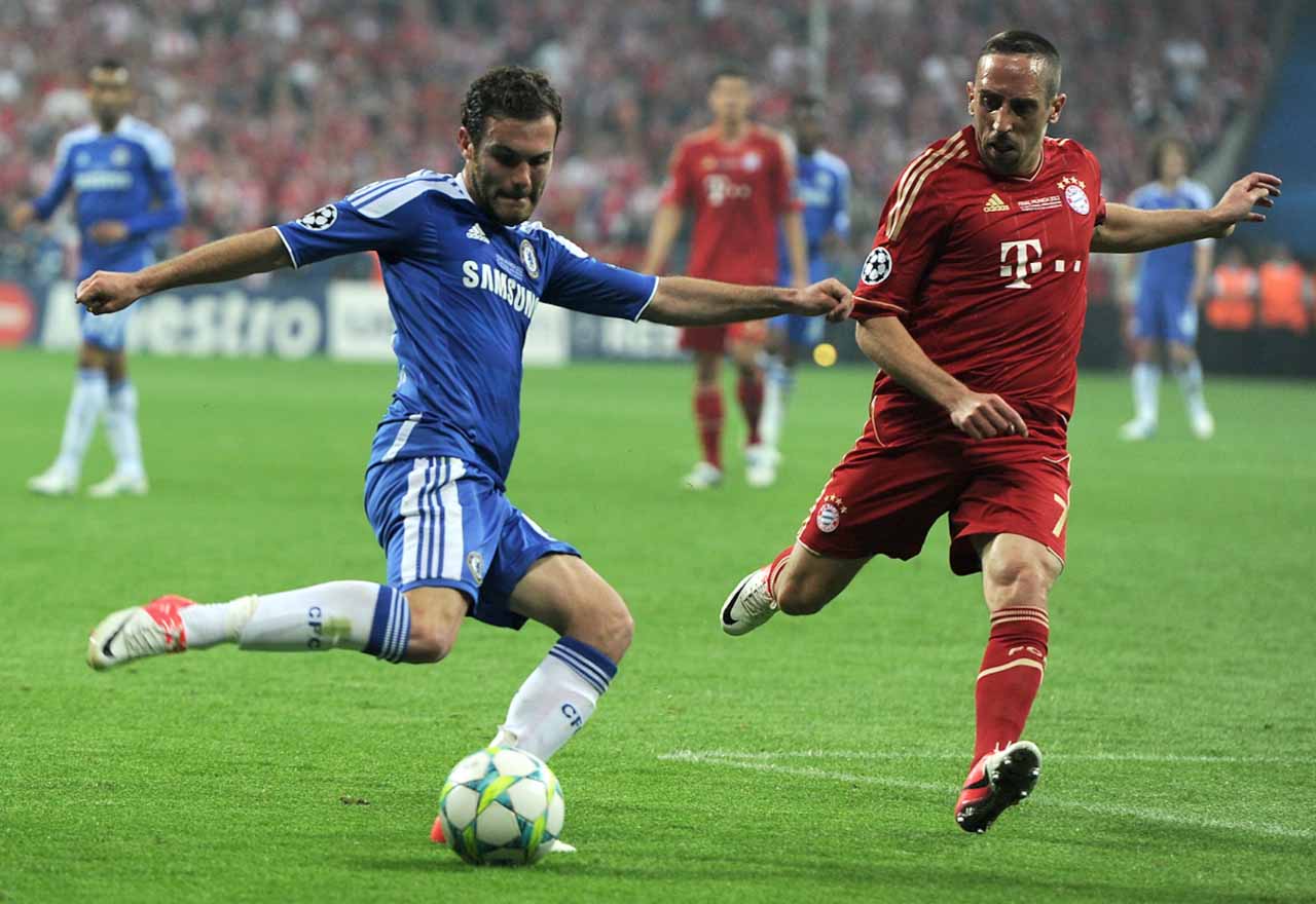 Juan Mata Franck Ribery