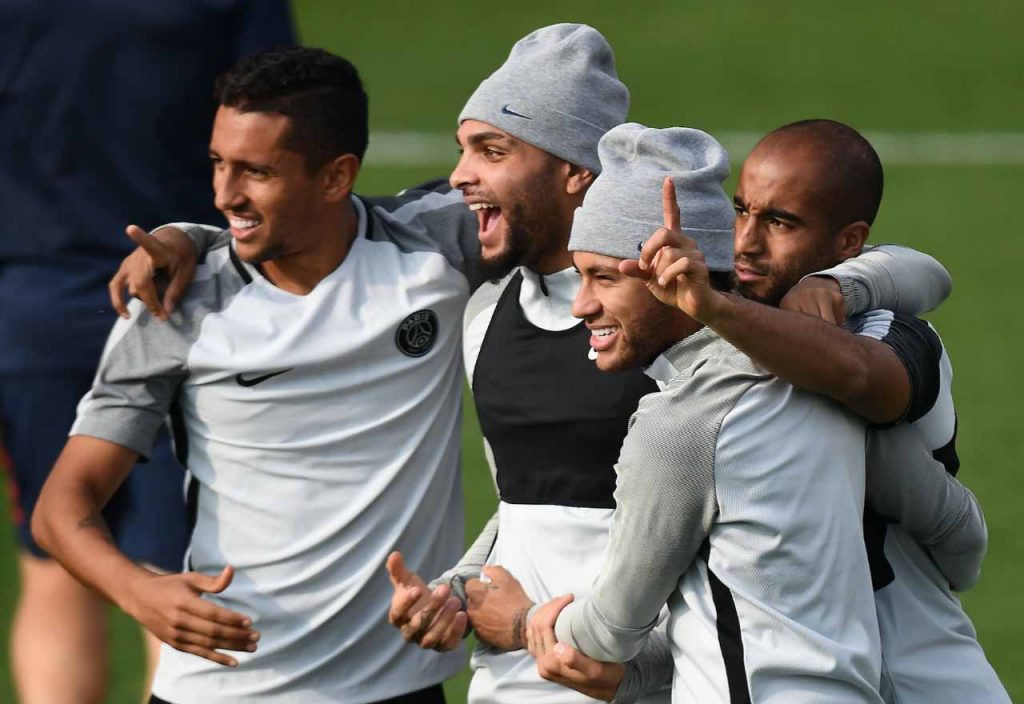 Marquinhos-Kurzawa-Neymar-Lucas