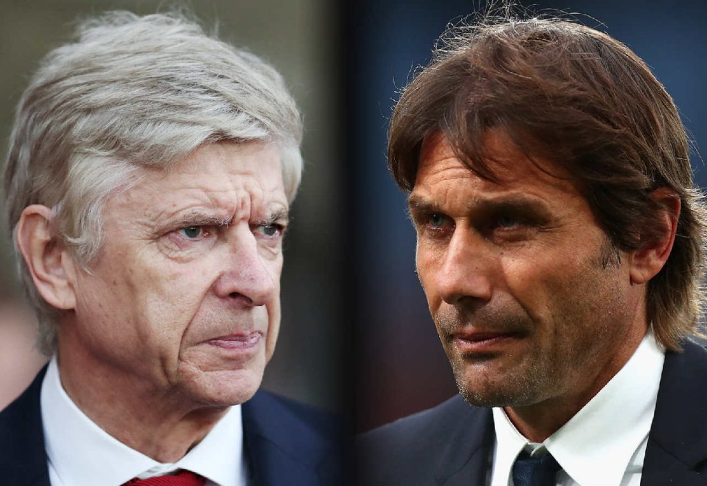 Arsene Wenger Antonio Conte
