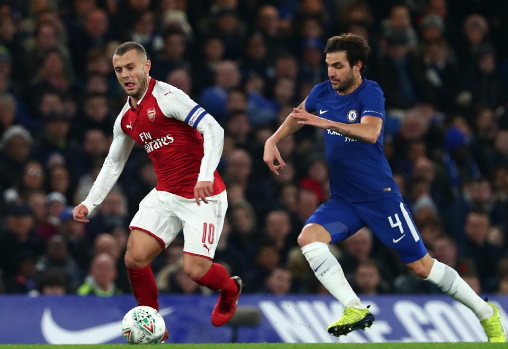 Jack Wilshere Cesc Fabregas