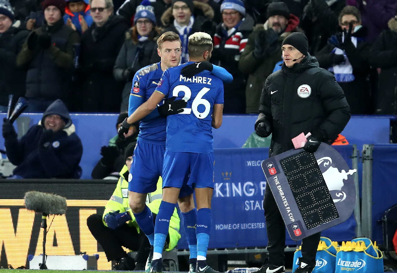 Jamie Vardy Riyad Mahrez