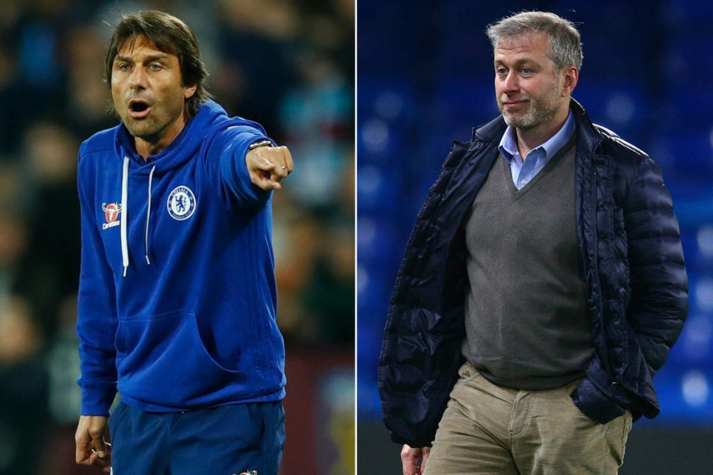 Antonio Conte Roman Abramovich