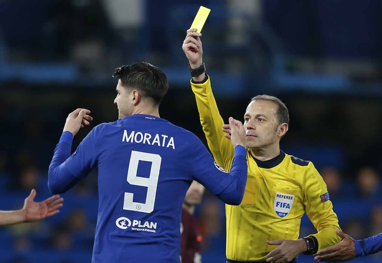 Alvaro Morata Yellow