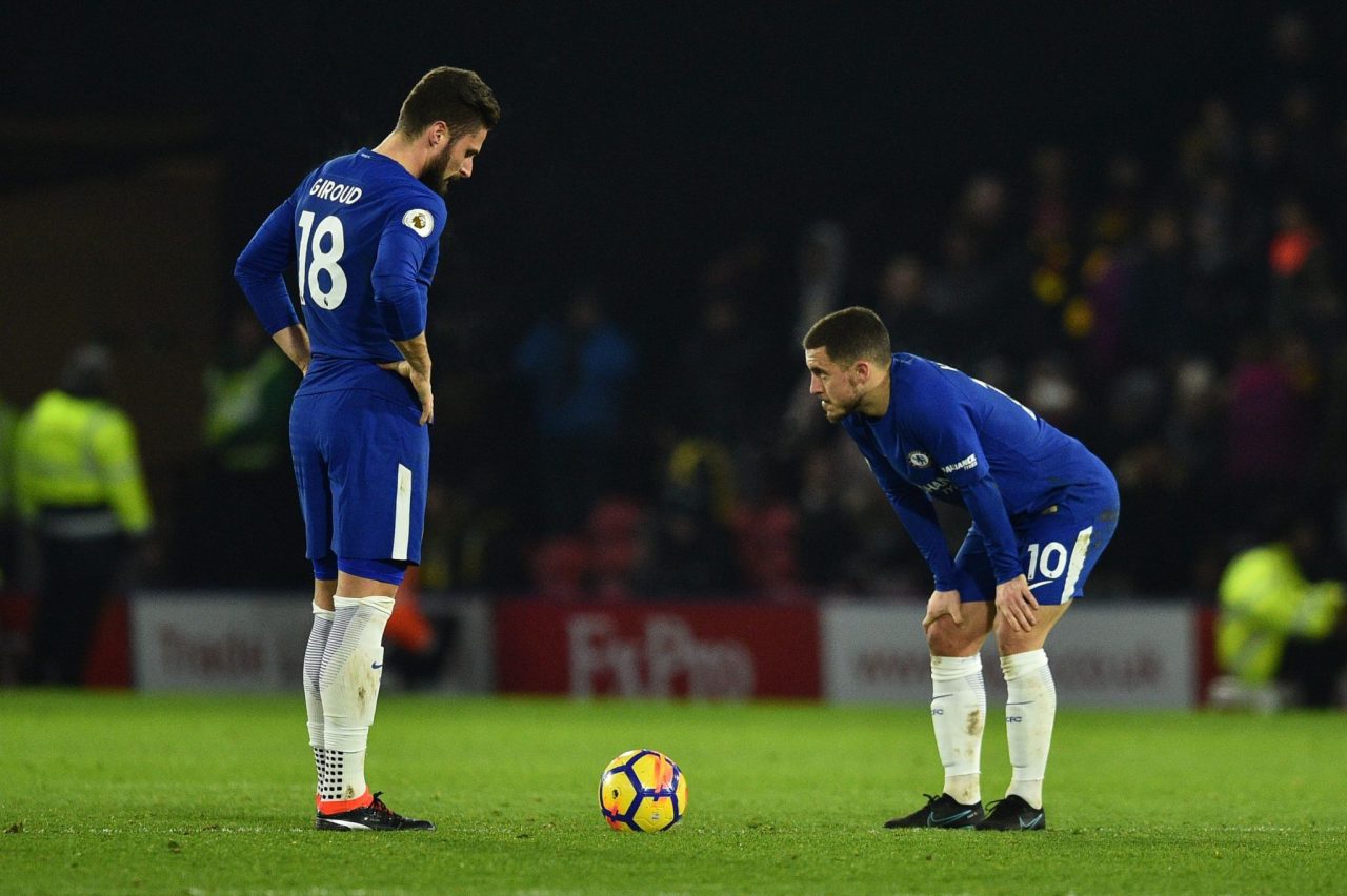 Giroud Hazard Chelsea