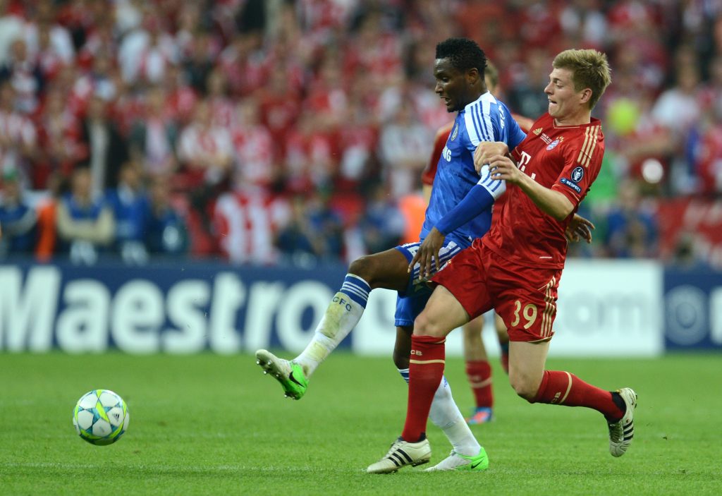 Chelsea's Nigerian Midfielder John Obi M