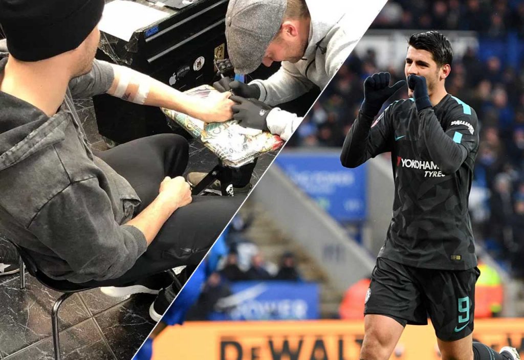 Alvaro Morata Tattoo