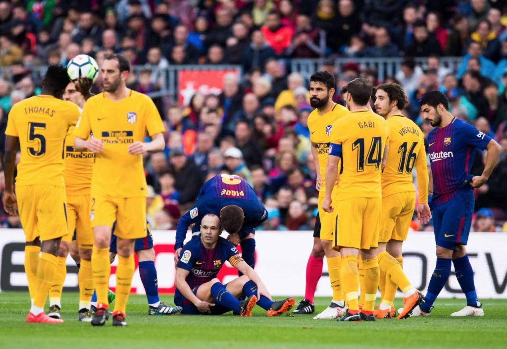 Andres Iniesta Injury