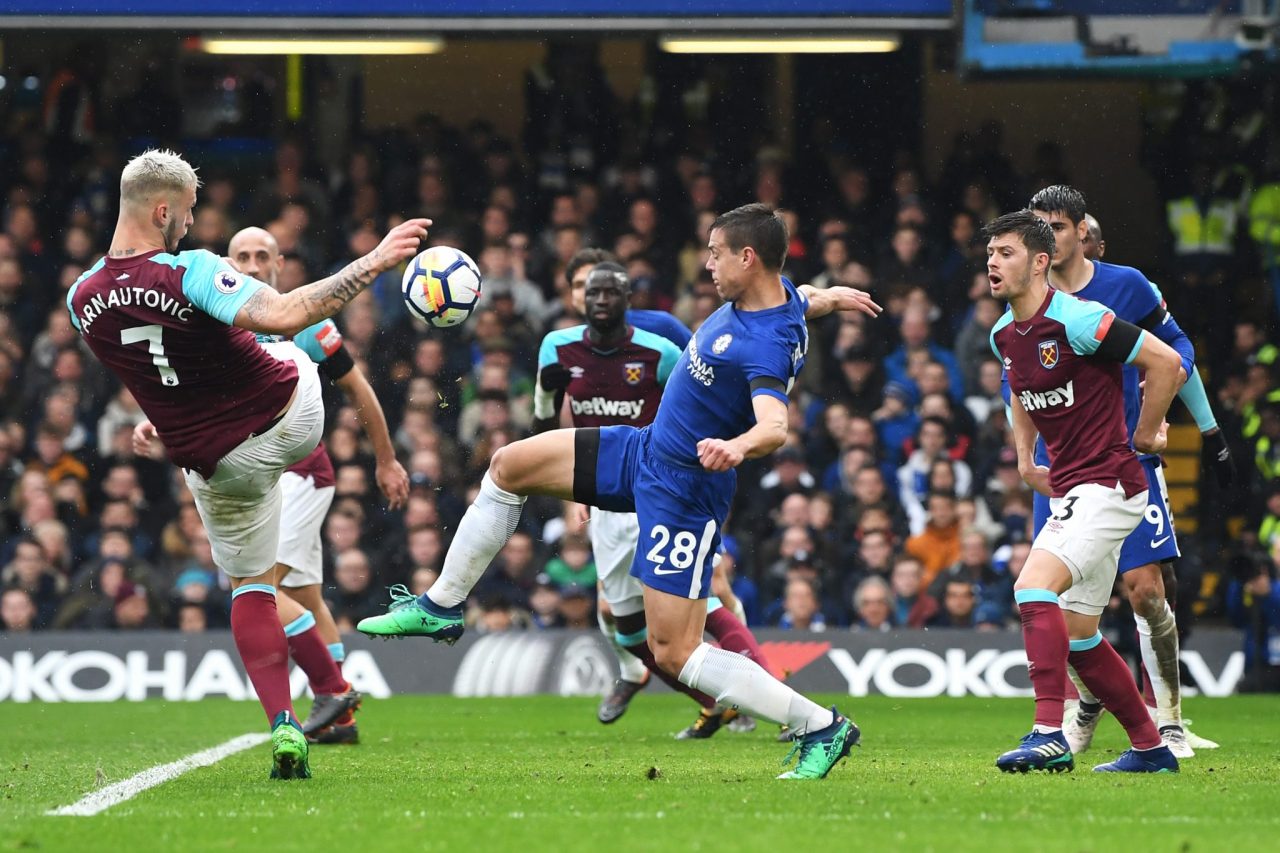 Chelsea V West Ham United Premier League