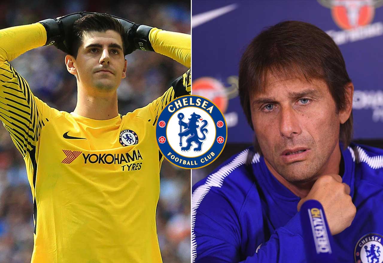 Thibaut Courtois Antonio Conte