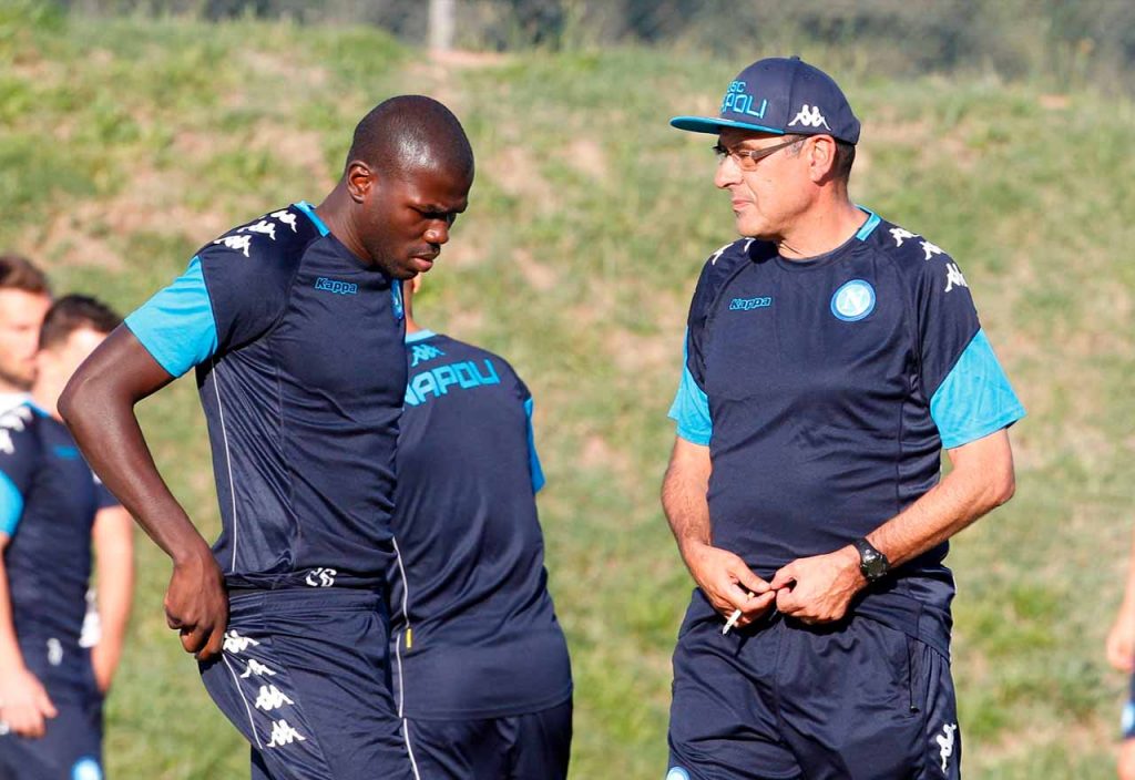 Kalidou Koulibaly Maurizio Sarri
