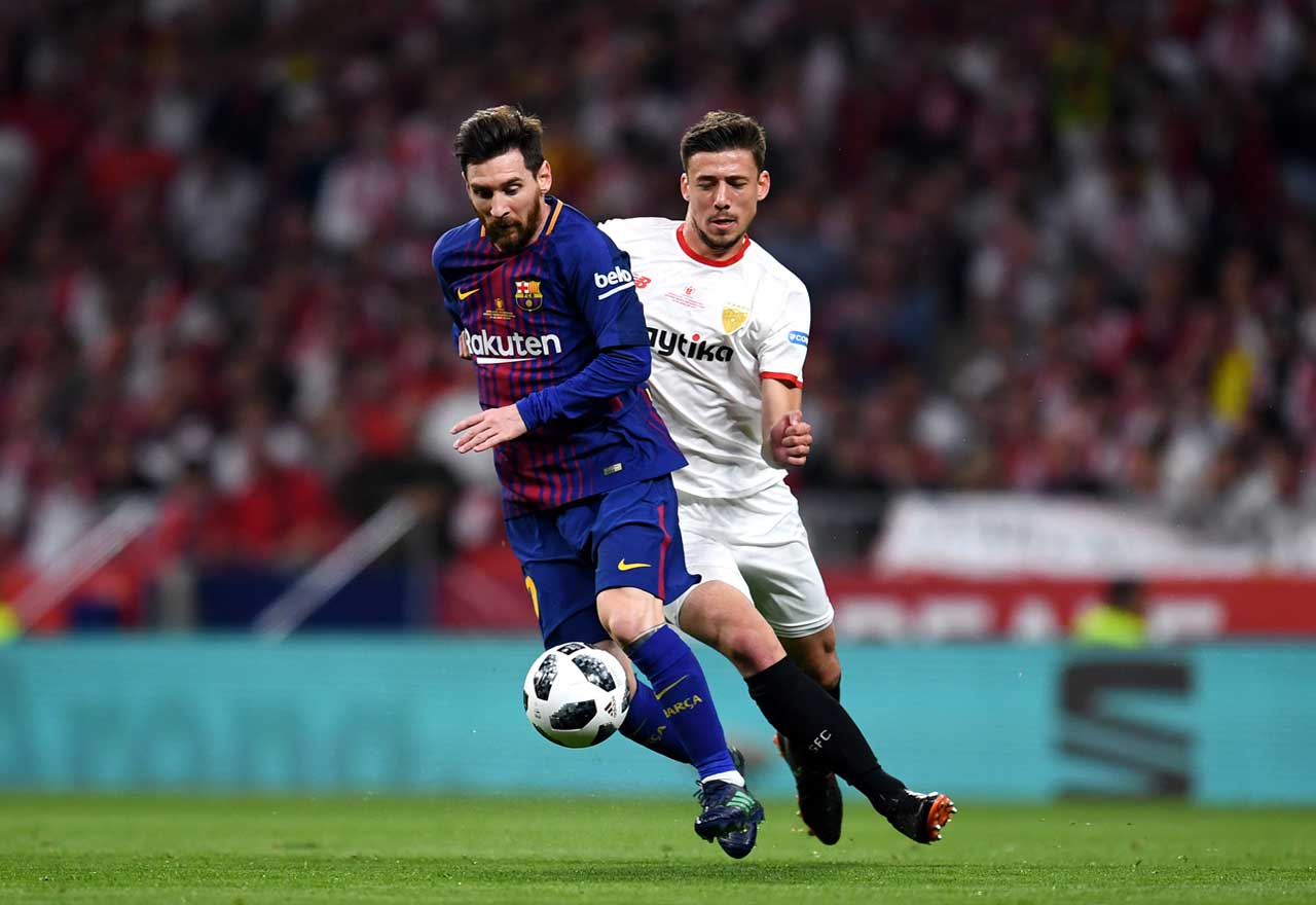 Lionel Messi Clement Lenglet