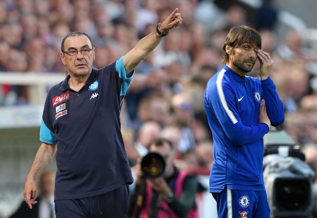 Maurizio Sarri Antonio Conte