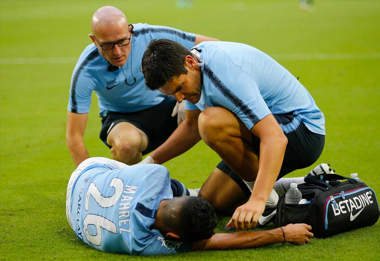 Mahrez Injury