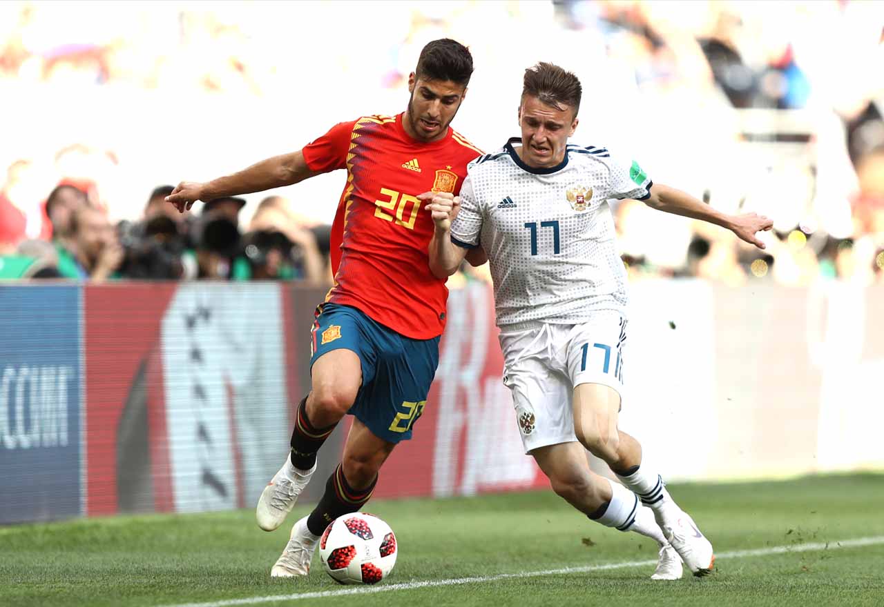 Marco Asensio Aleksandr Golovin