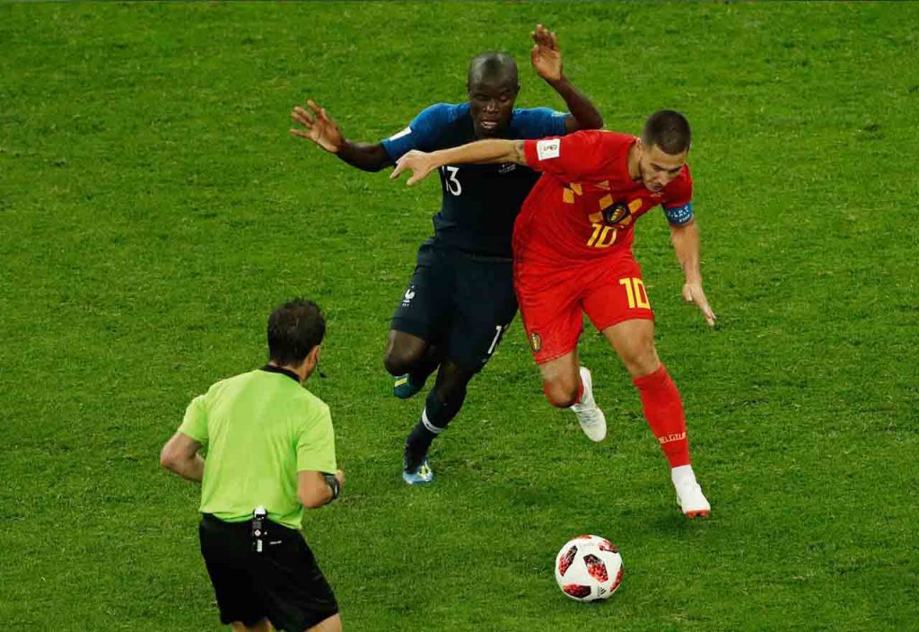 N'golo Kante Eden Hazard