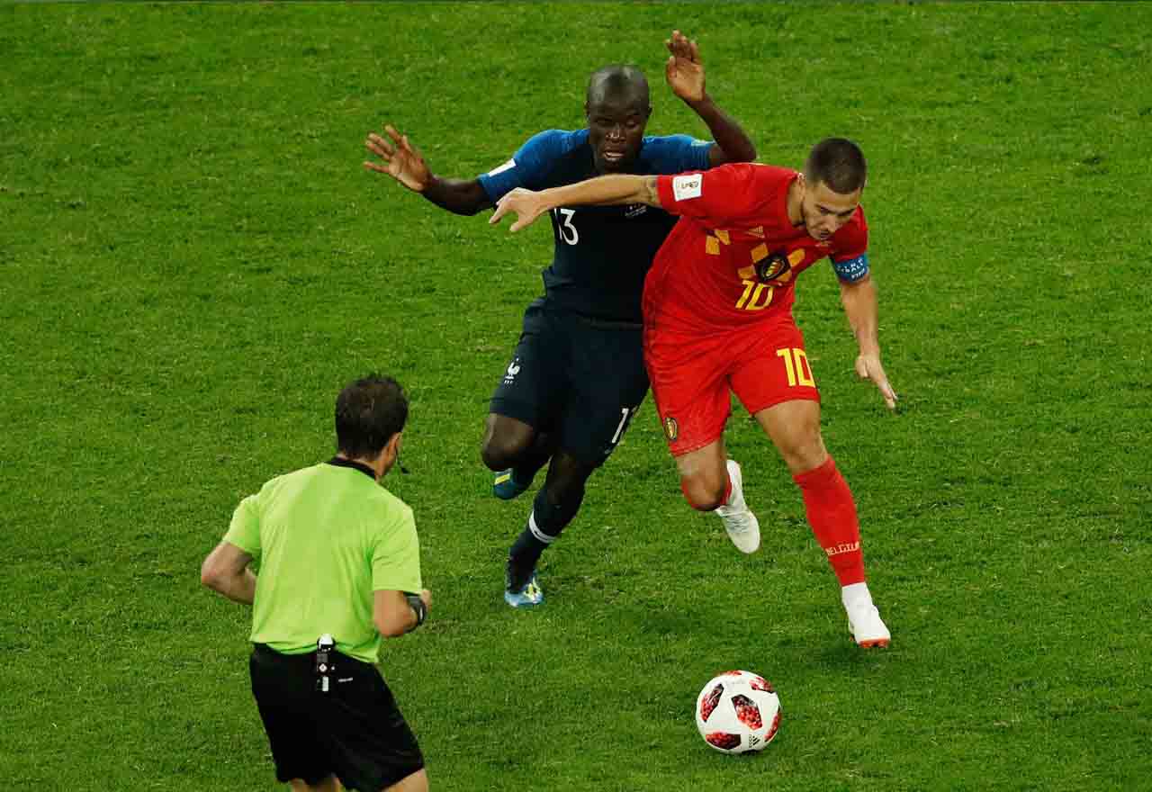 N'golo Kante Eden Hazard