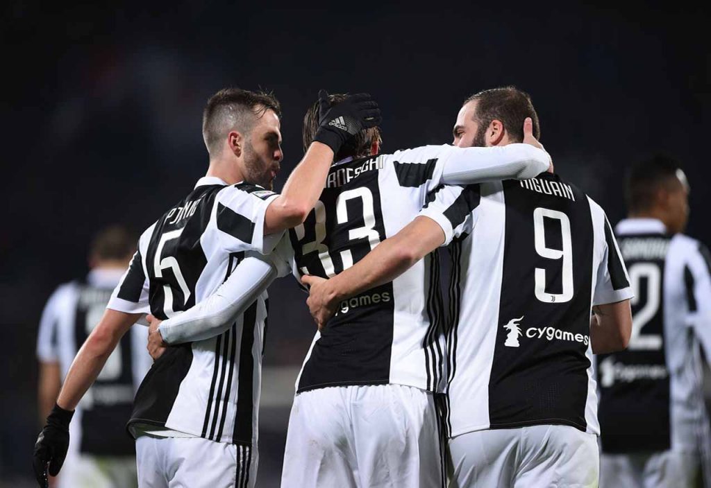 Pjanic Bernadeschi Higuain
