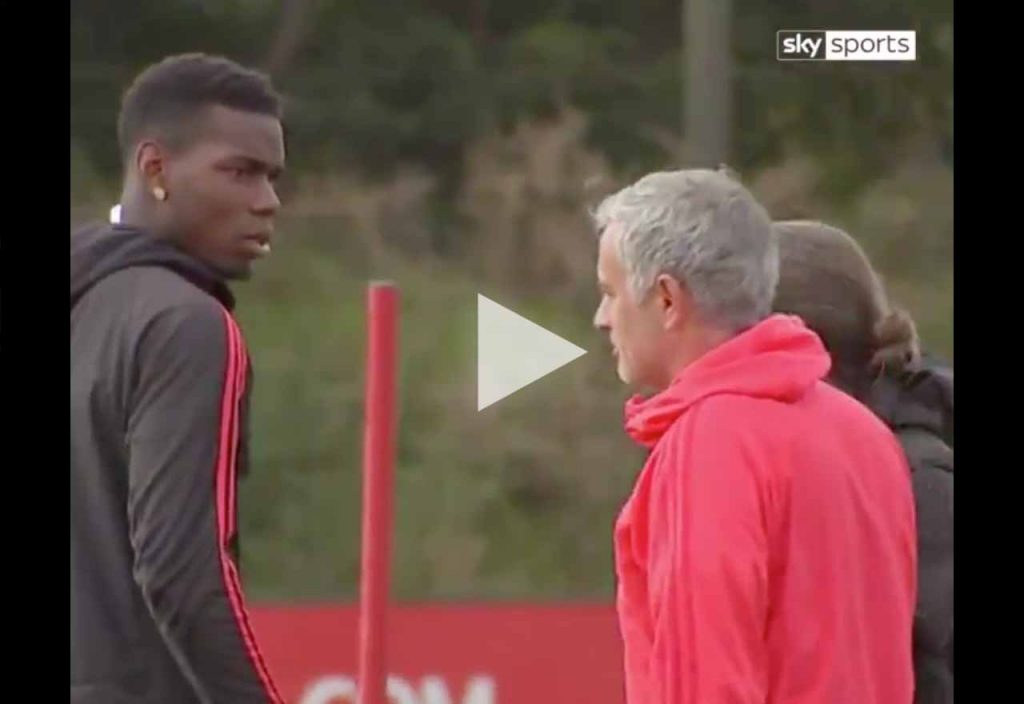 Pogba Mourinho