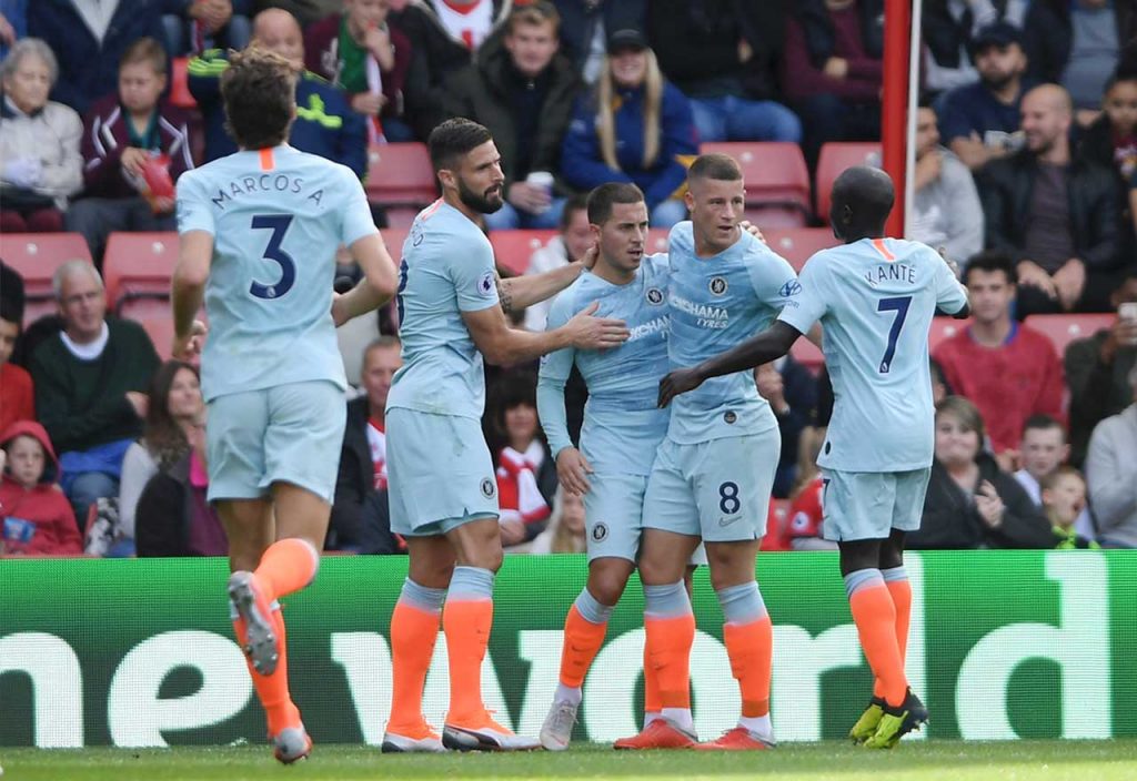 Alonso Giroud Hazard Barkley Kante