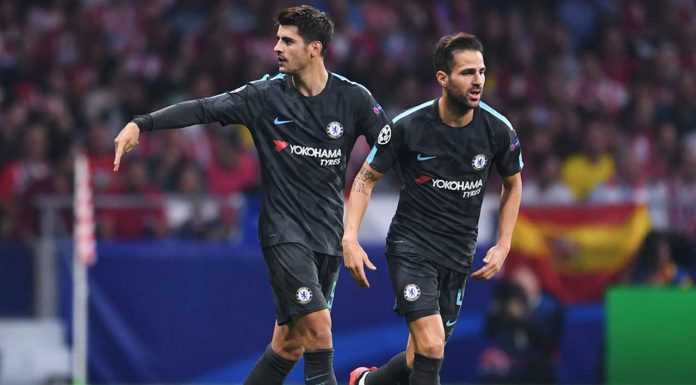 Alvaro Morata Cesc Fabregas