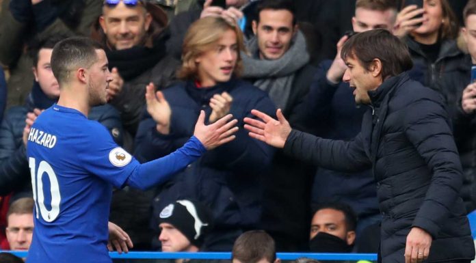 Eden Hazard Antonio Conte
