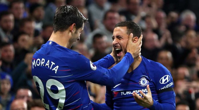 Alvaro Morata Eden Hazard