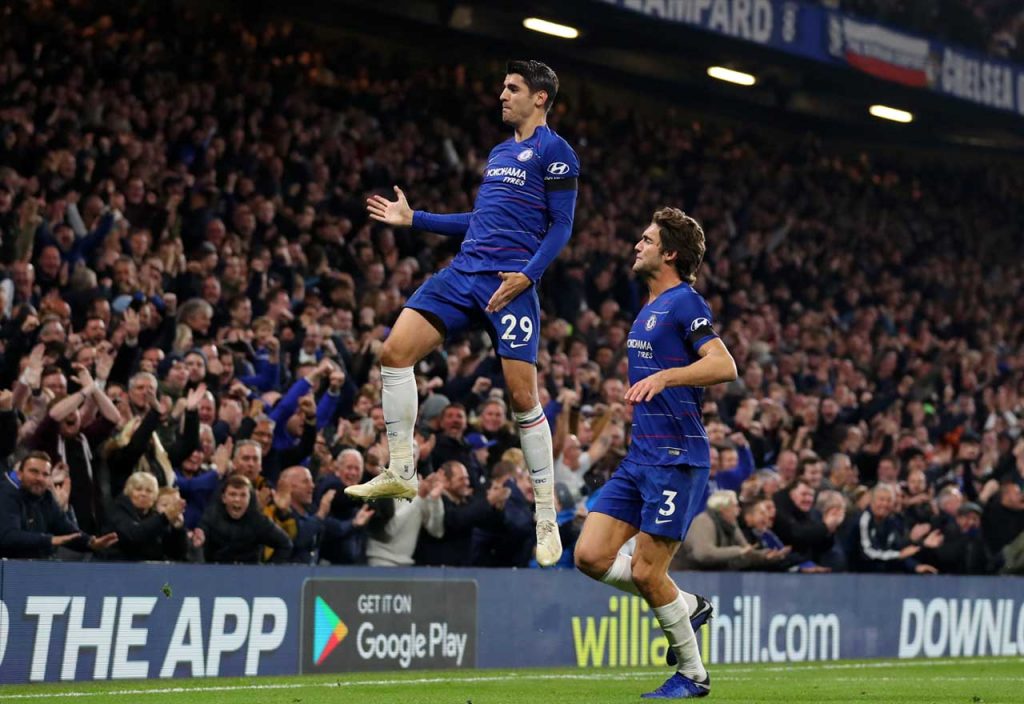 Alvaro Morata Marcos Alonso