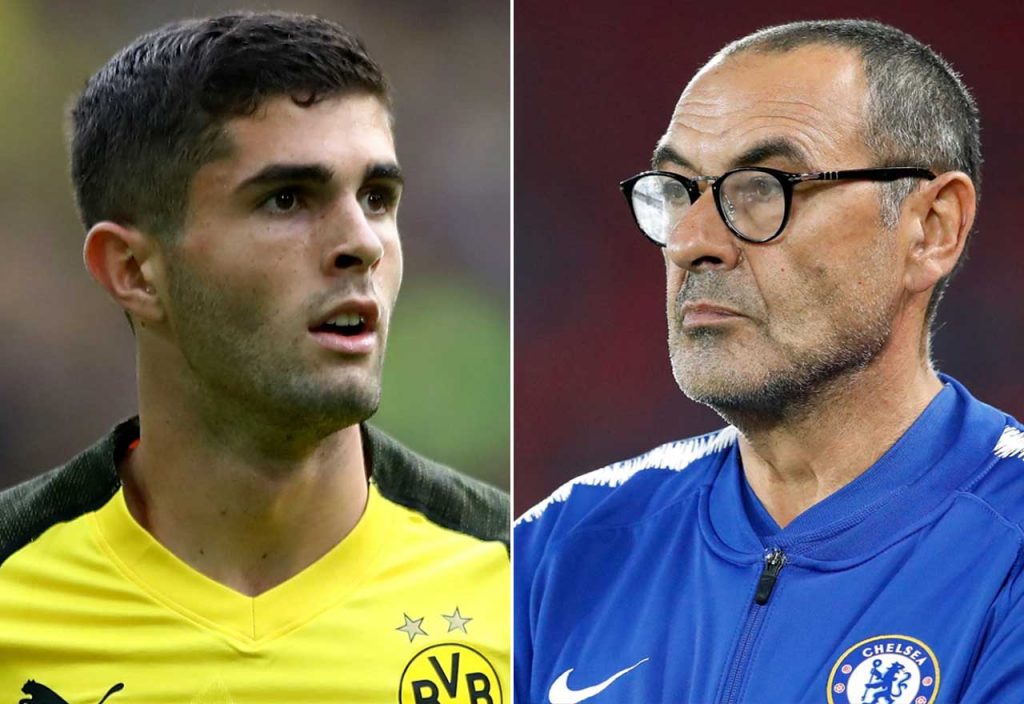 Christian Pulisic Maurizio Sarri