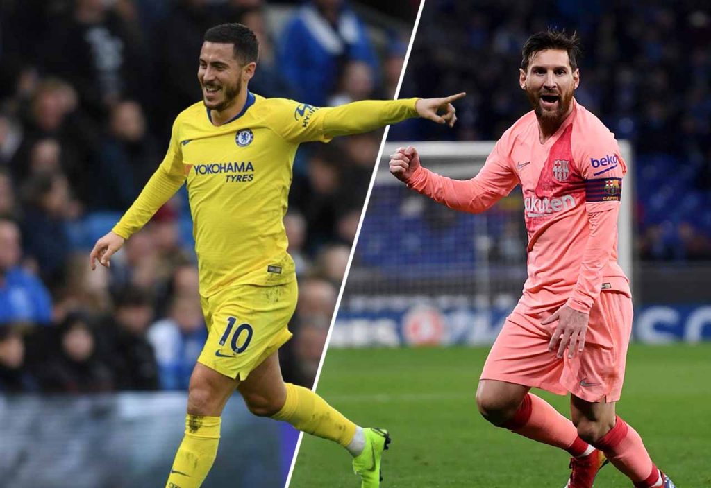 Hazard Messi