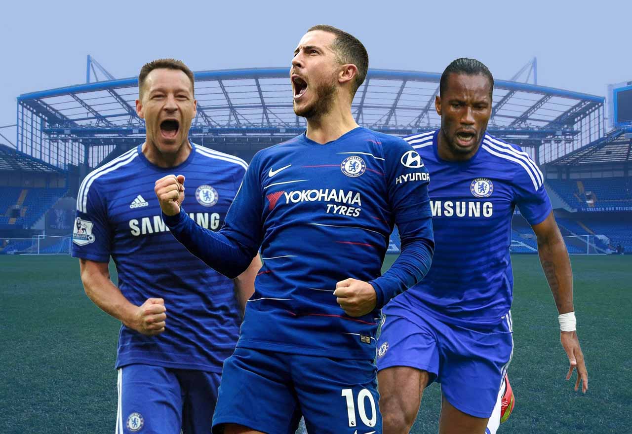 Hazard Terry Drogba